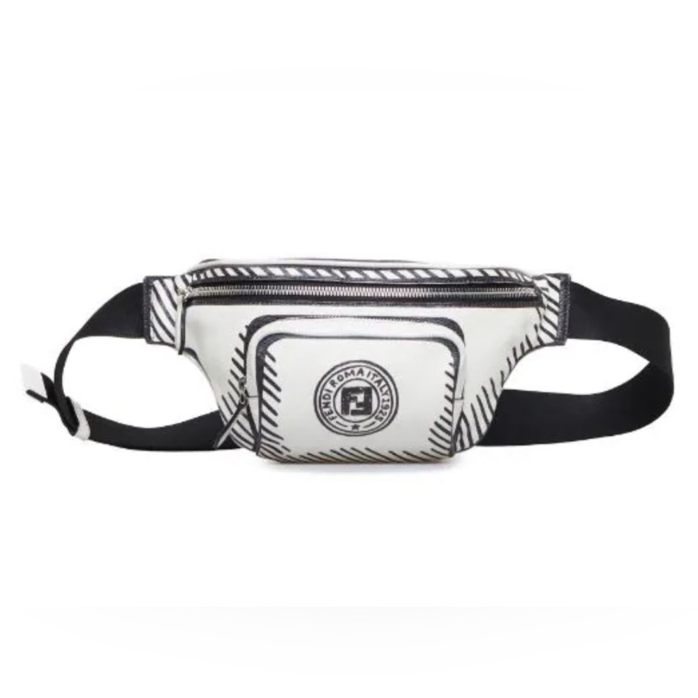 🔥Rare Authentic Fendi 2020 x Joshua Vides Doodle belt bag🔥